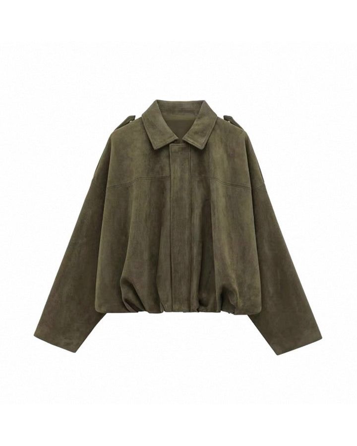 ヴィンテージタッチバルーンブルゾン