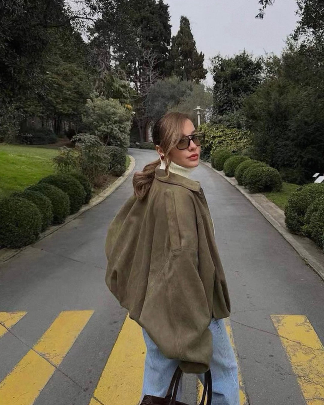 ヴィンテージタッチバルーンブルゾン