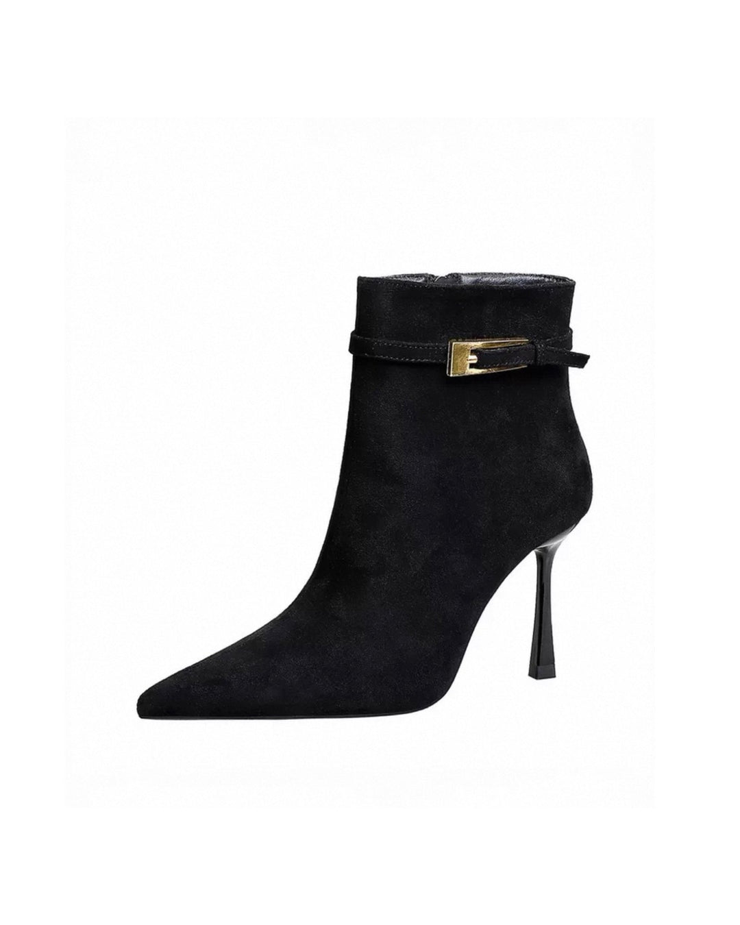 ベルトスウェ―ドショートブーツ