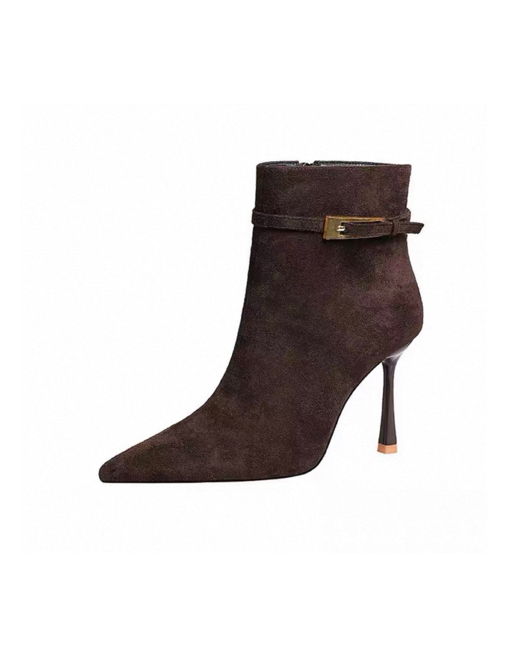 ベルトスウェ―ドショートブーツ