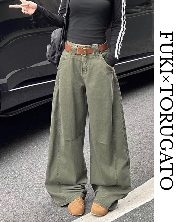 ヴィンテージボリュームワイドパンツ
