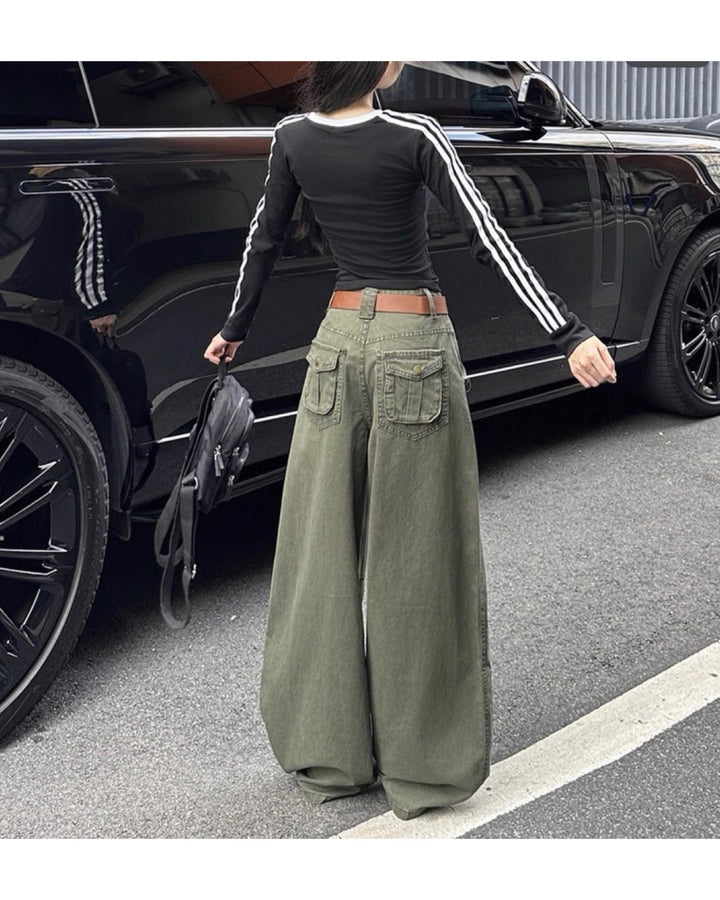 ヴィンテージボリュームワイドパンツ