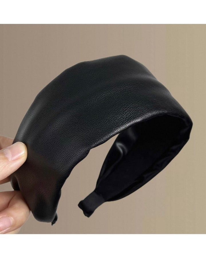 エコレザーボリュームカチューシャ