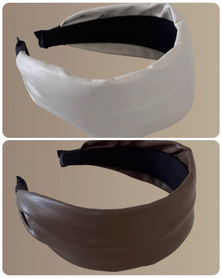 エコレザーボリュームカチューシャ