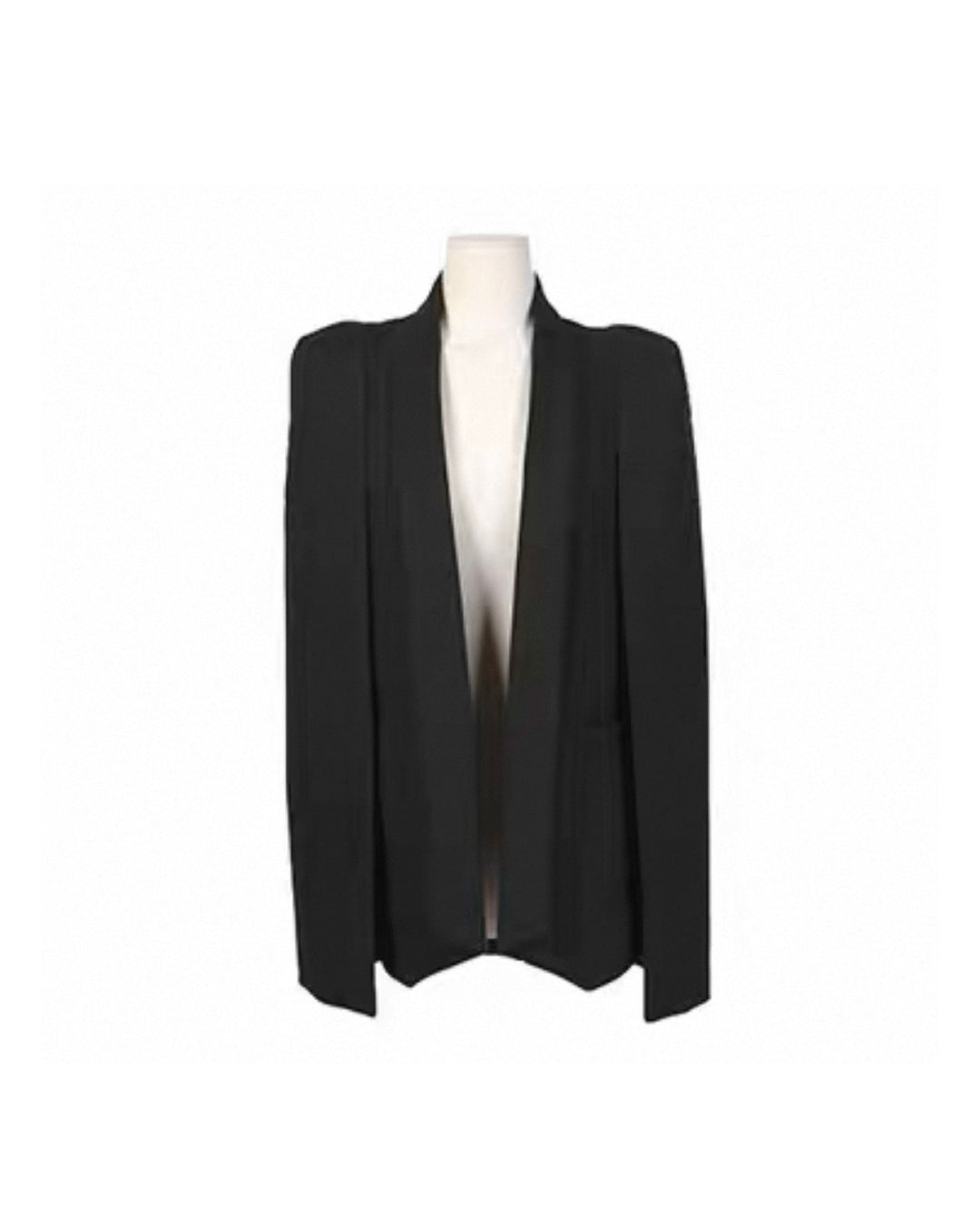 【XS,S,Lブラック/XS,S,Mホワイト即日発送】ケープスリーブジャケット