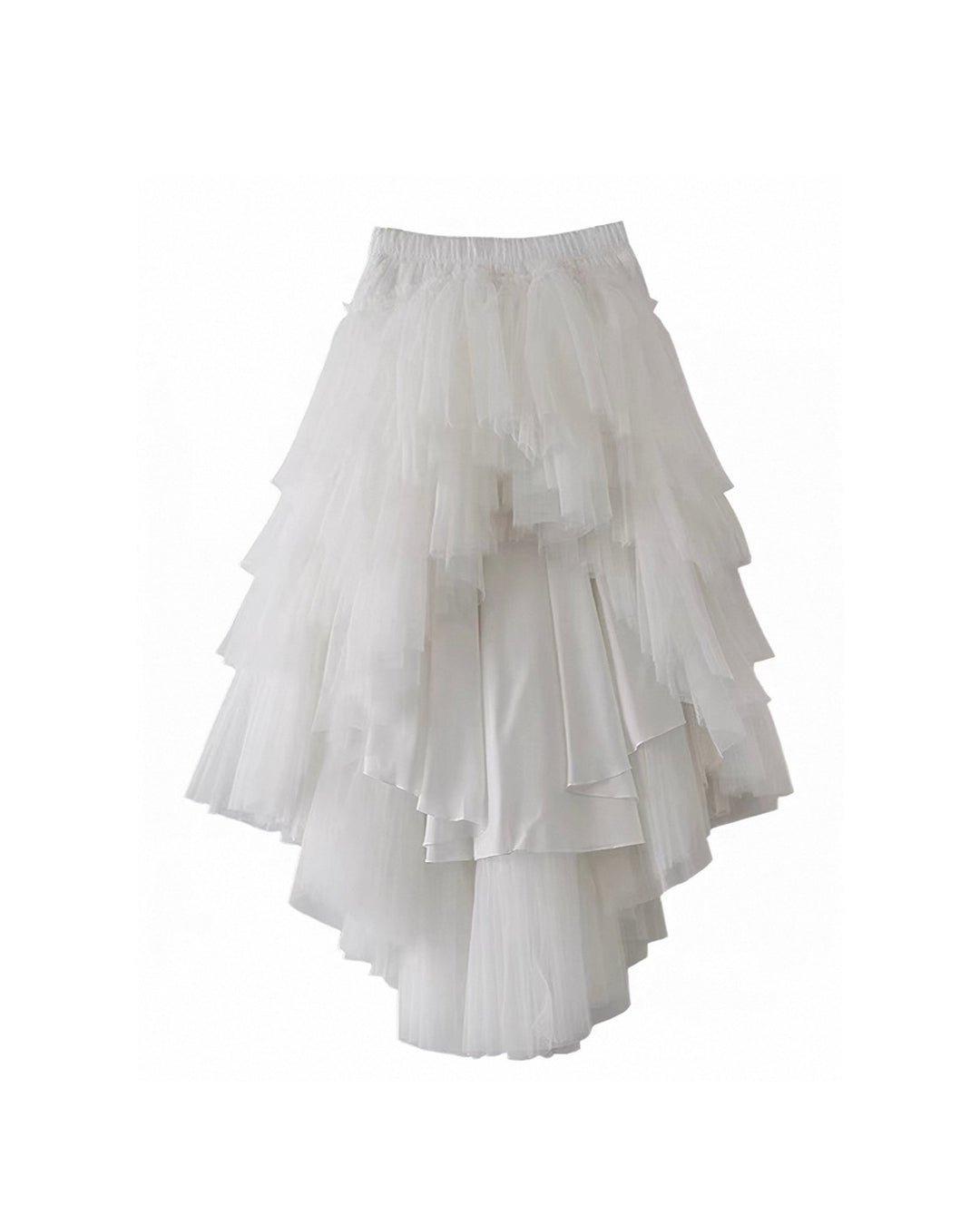 パリレイヤードチュールスカート