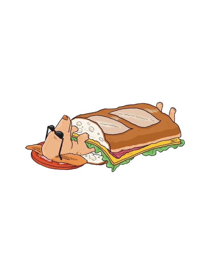 【即日発送】Sleeping Sandwich  Tee