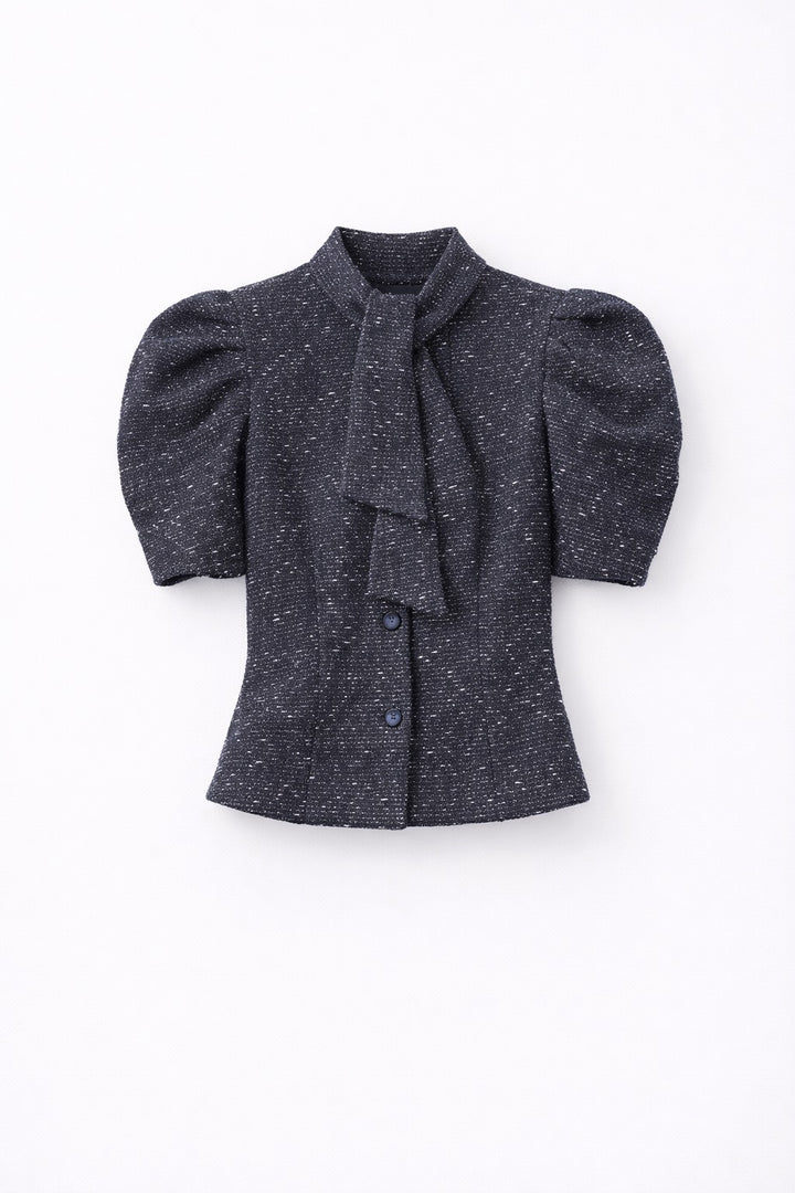 【即日発送】Cammy Kuit Ribbon Blouse