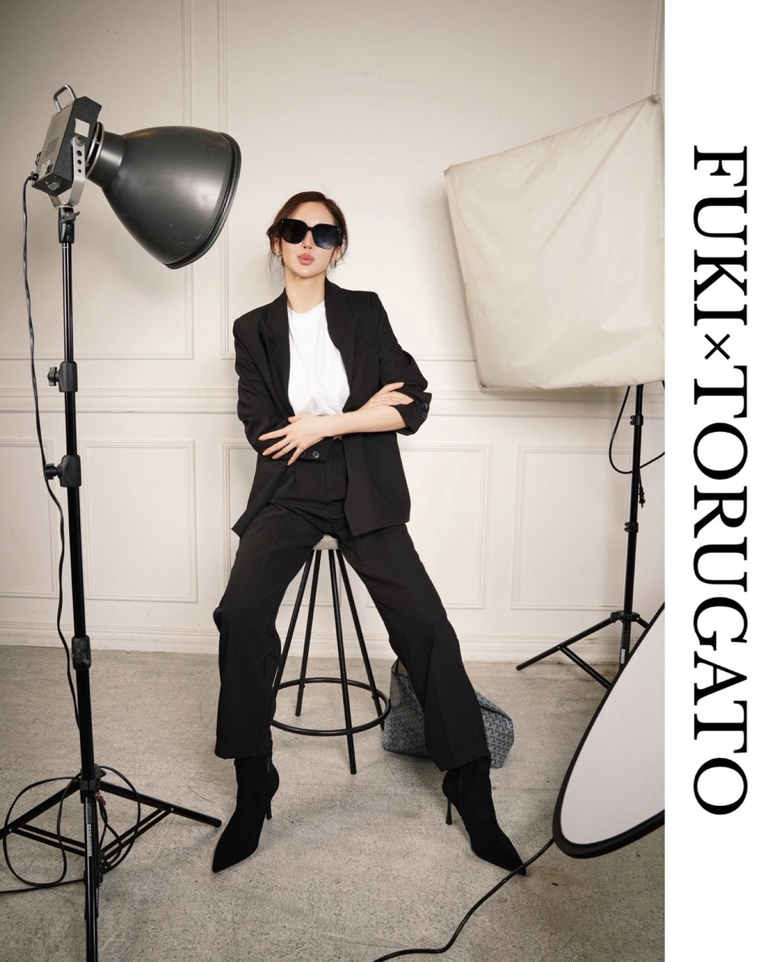 【ブラック即日発送】エフォートレスセットアップスーツ