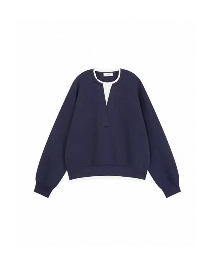 フレンチVスリットスウェット