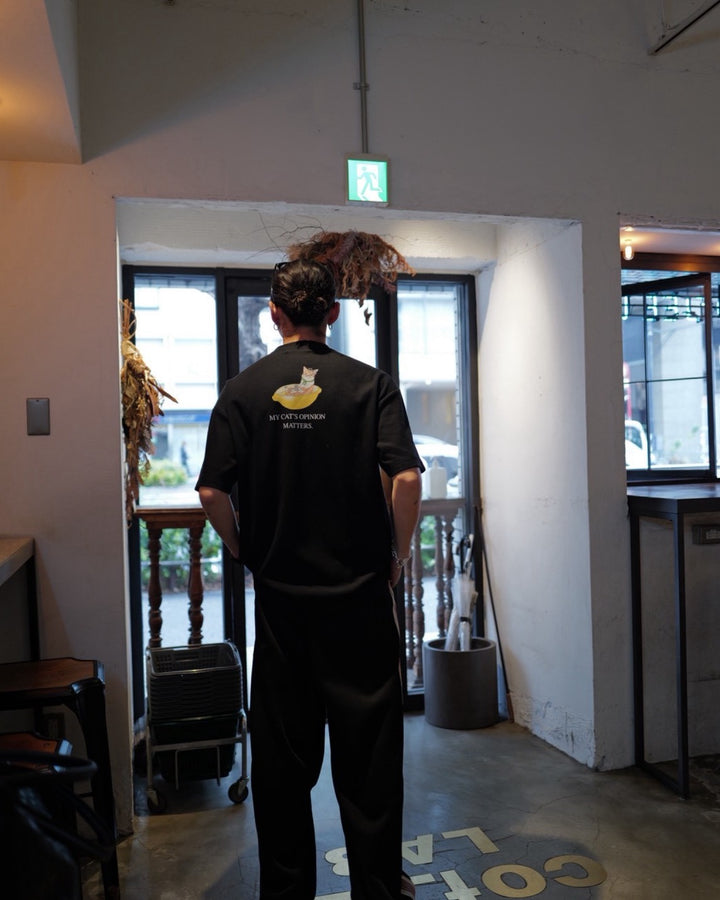 【即日発送】Cat Bath Back Print Tee