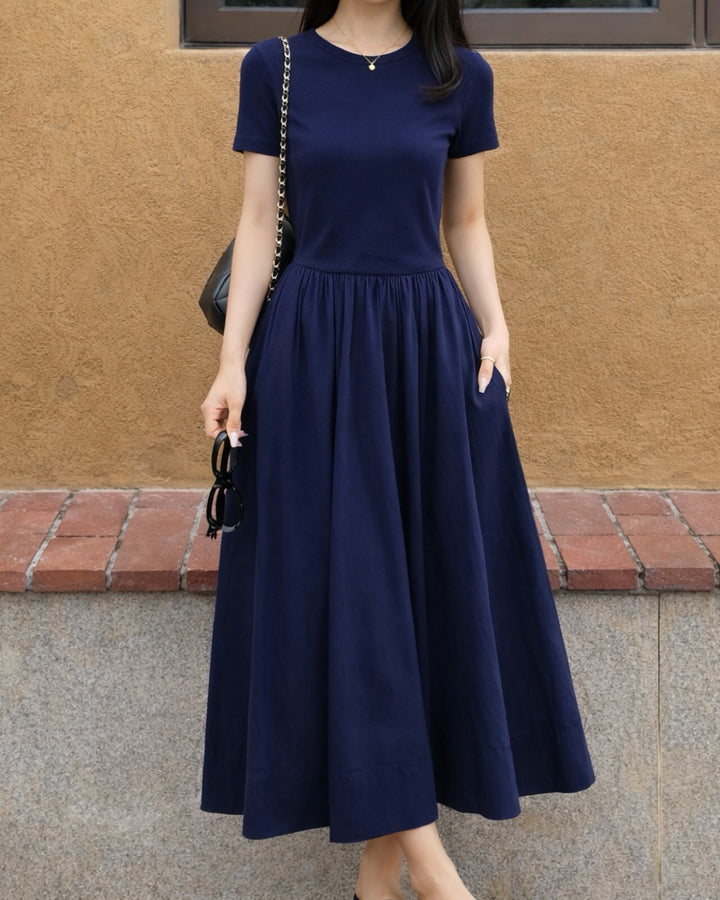 フィット＆フレアワンピース