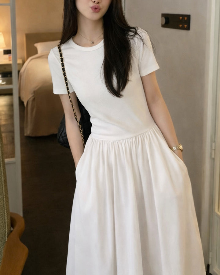 フィット＆フレアワンピース