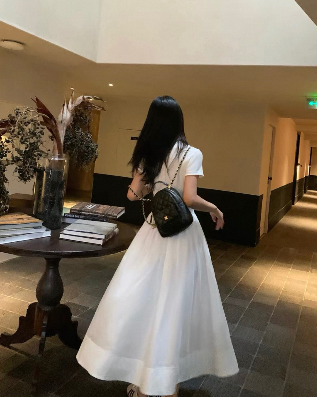 フィット＆フレアワンピース