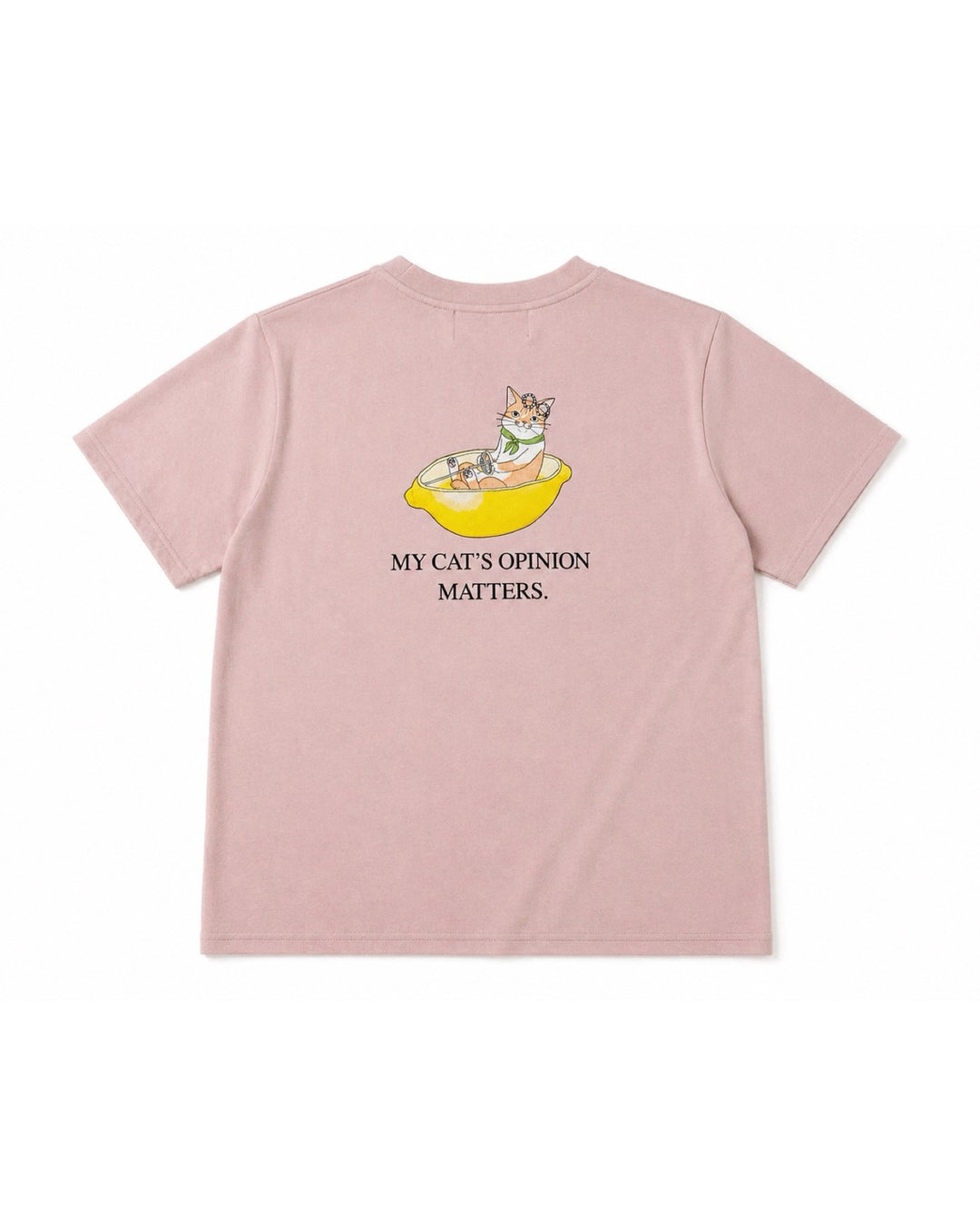 【即日発送】Cat Bath Back Print Tee