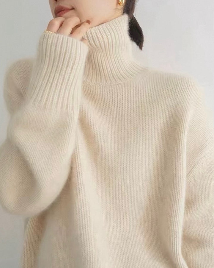 リラックスタートルニット