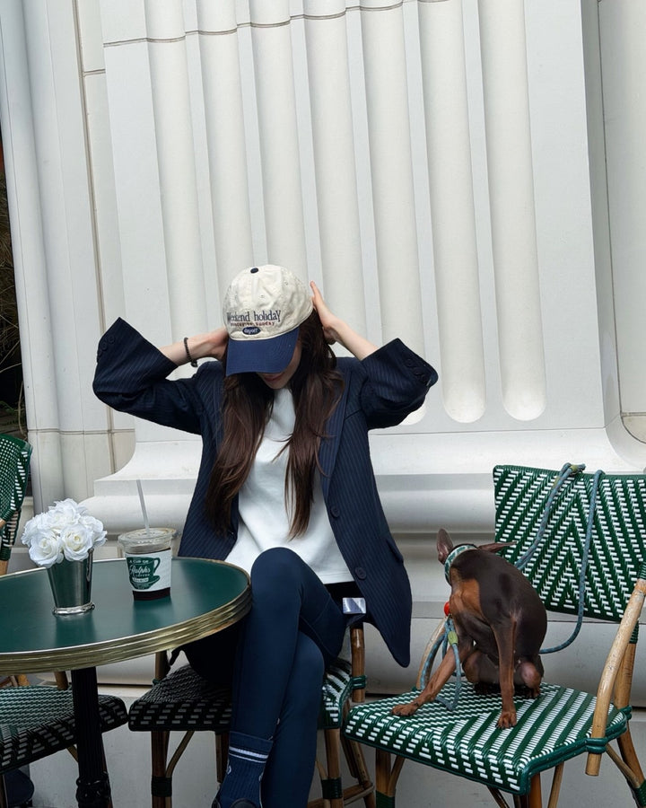 Two-tone baseball cap