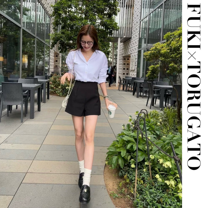 【Sホワイト,Sベージュ,Mブラック即日発送】サマーショートパンツ