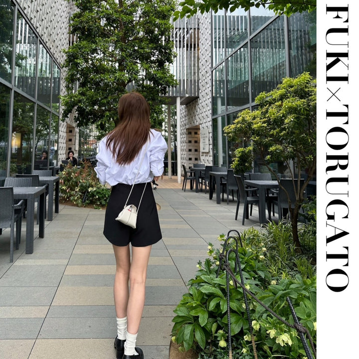 【Sホワイト,Sベージュ,Mブラック即日発送】サマーショートパンツ