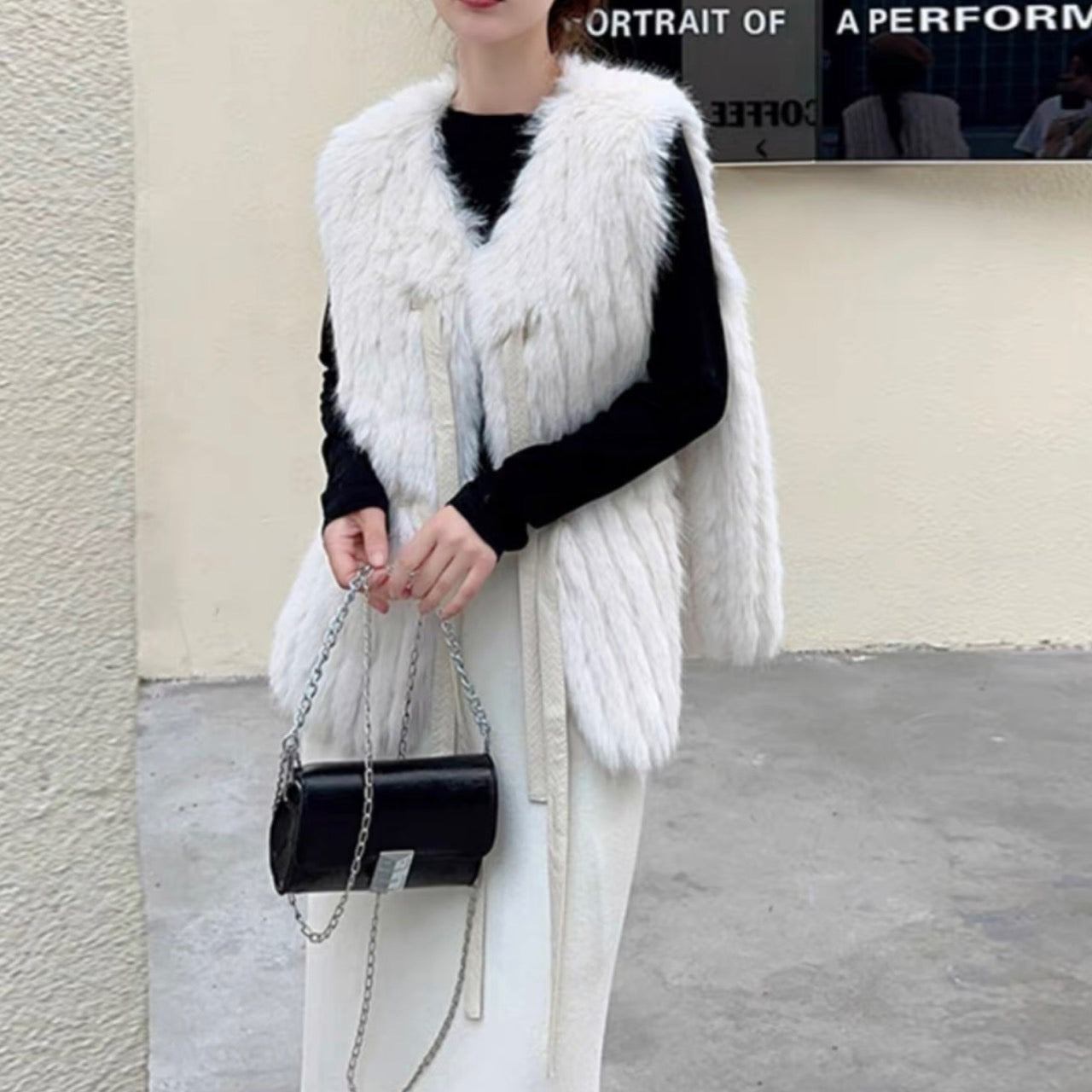 エコファーリボンベスト – TORUGATO