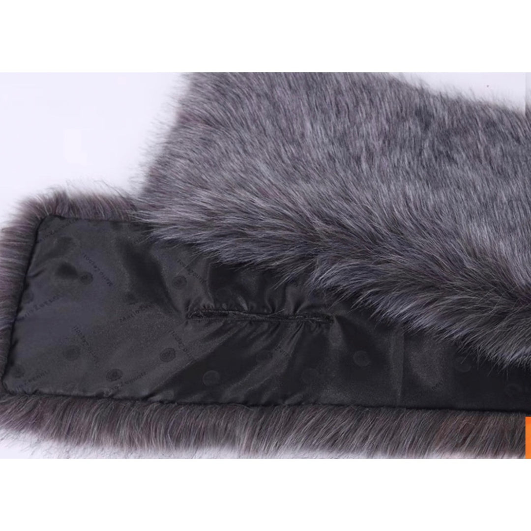 Eco fur big stole