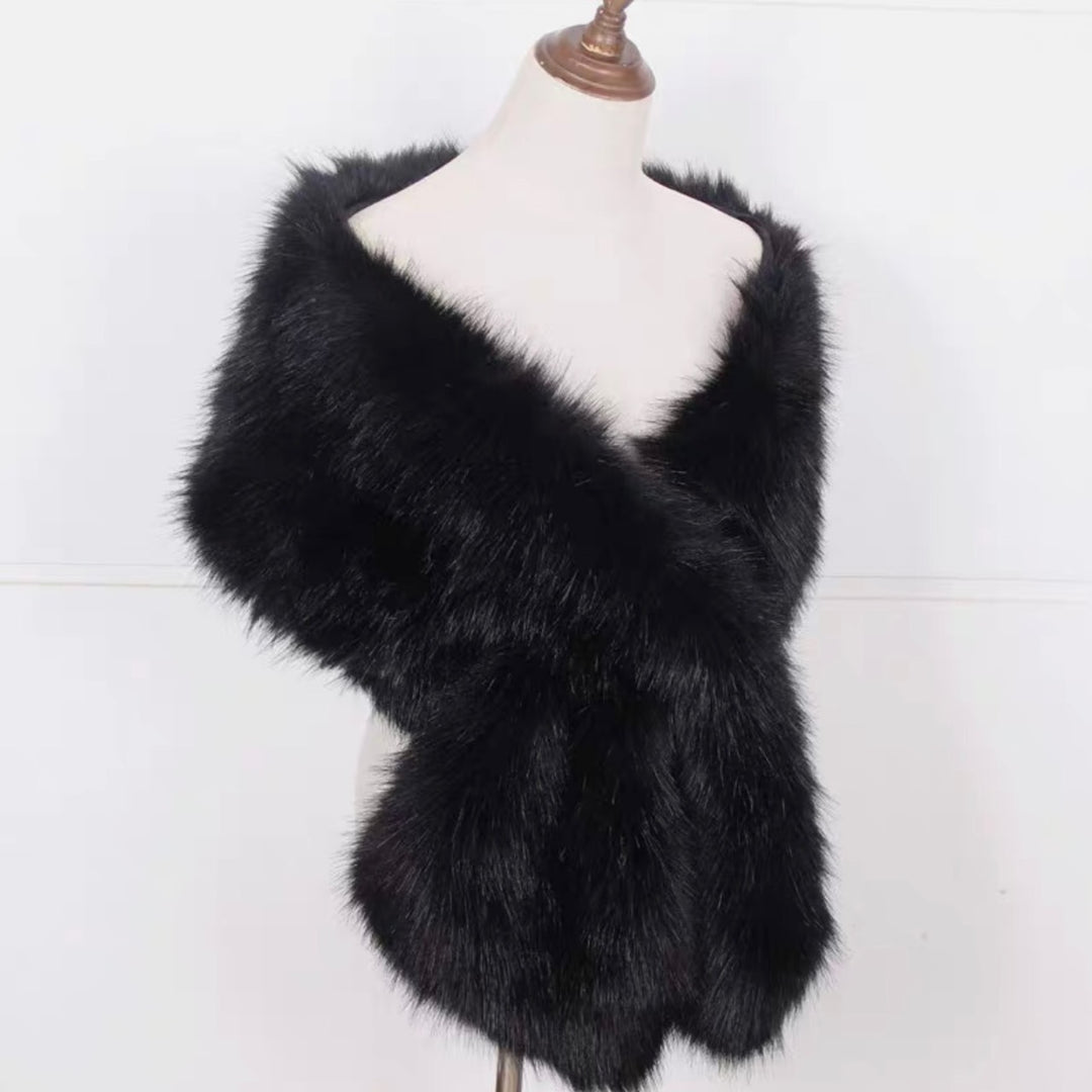 Eco fur big stole
