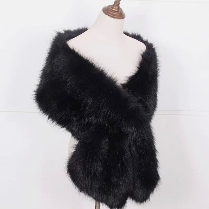 Eco fur big stole