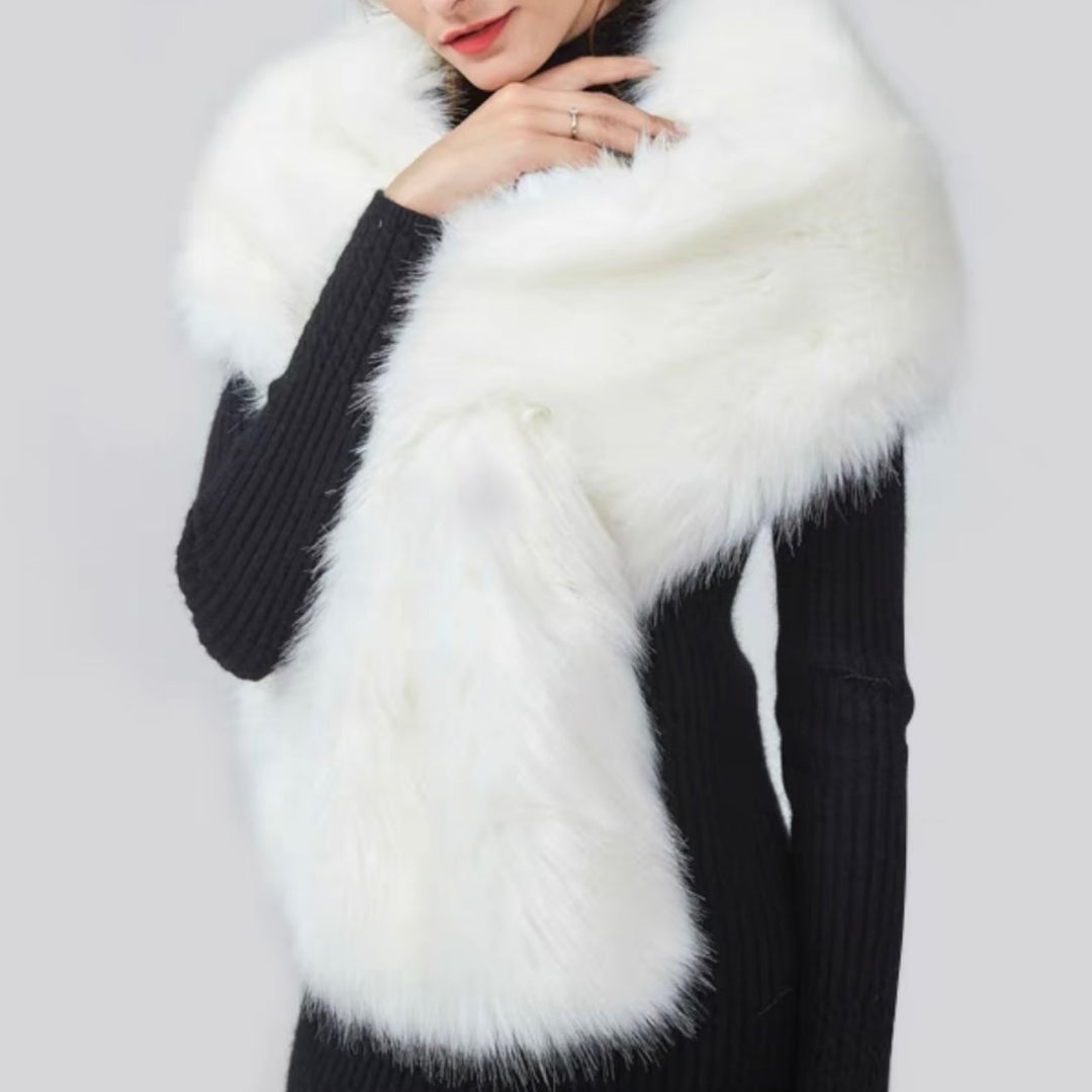 Eco fur big stole