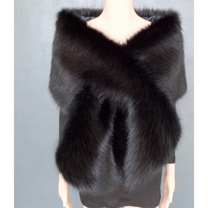 Eco fur big stole