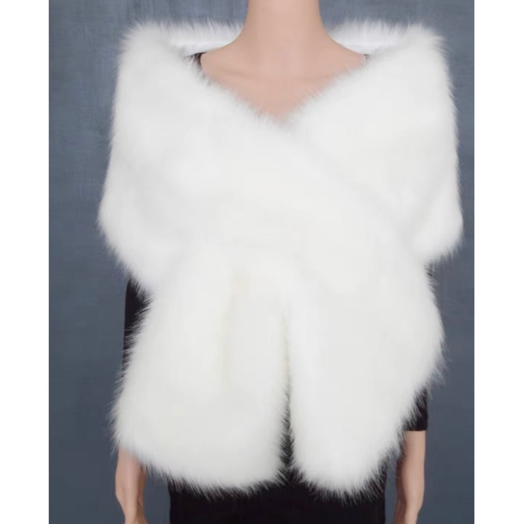 Eco fur big stole