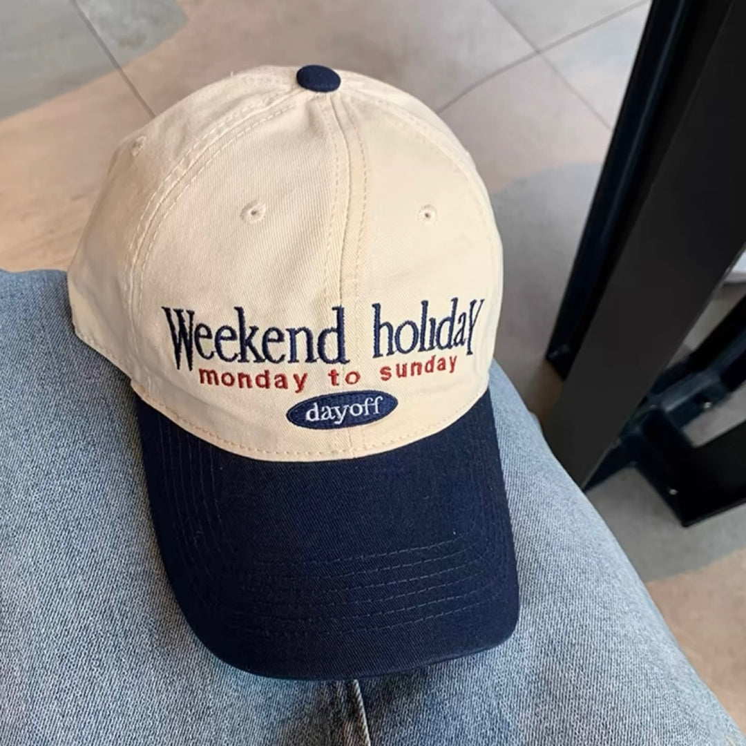 Two-tone baseball cap