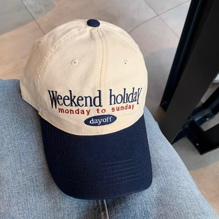 Two-tone baseball cap
