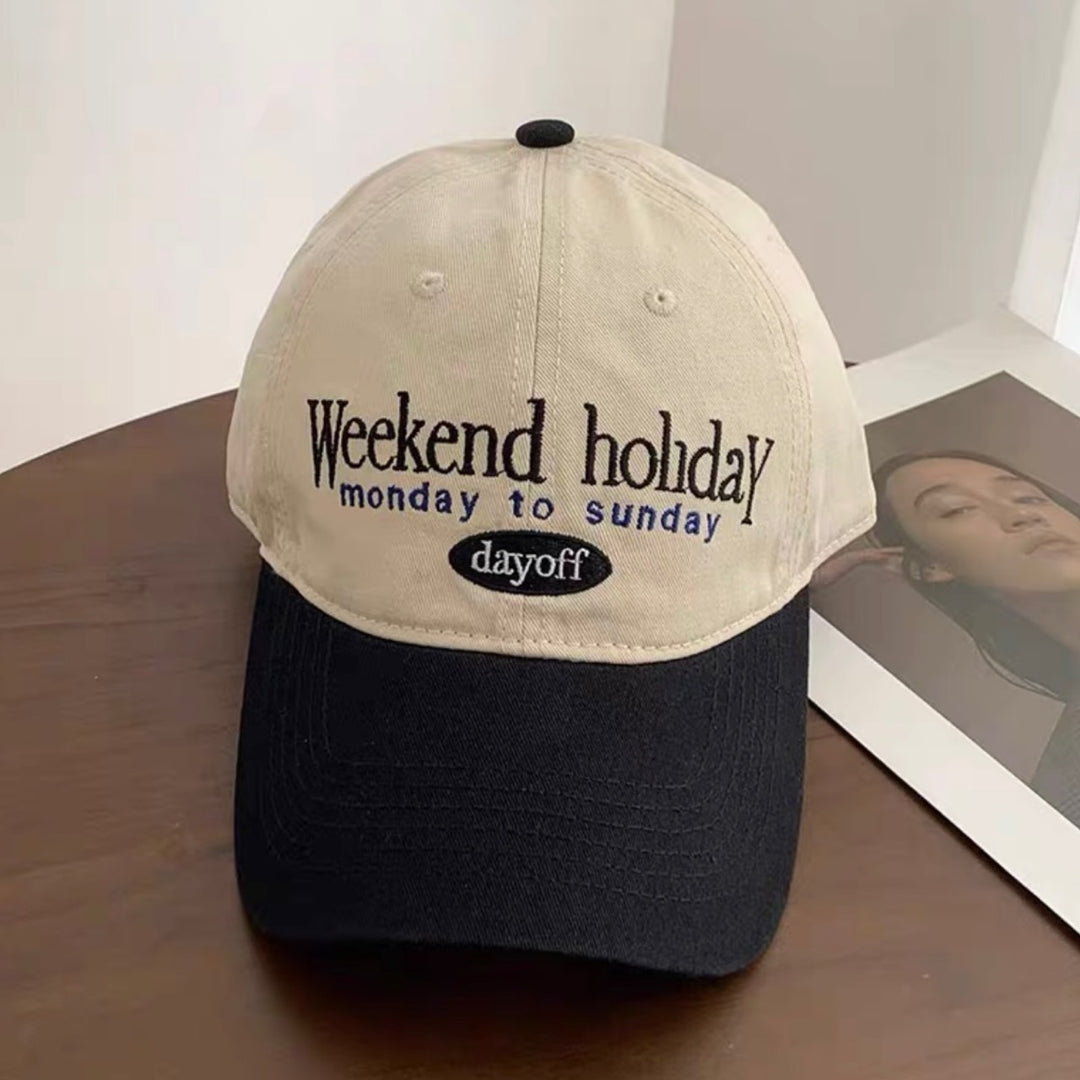 Two-tone baseball cap