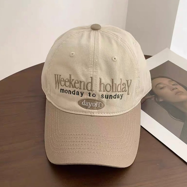 Two-tone baseball cap