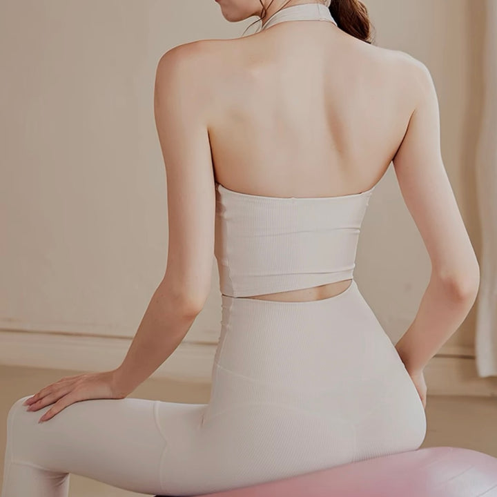 ホルターネックV首ウエア