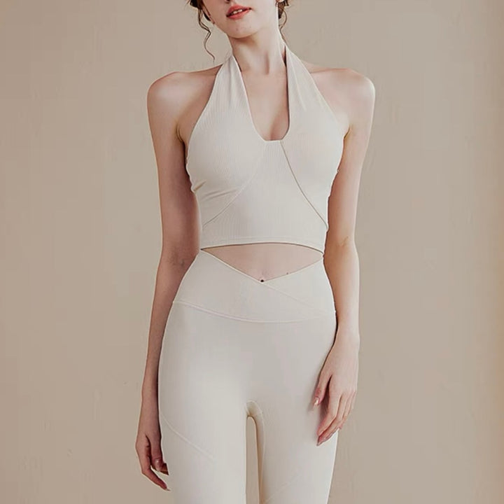 ホルターネックV首ウエア