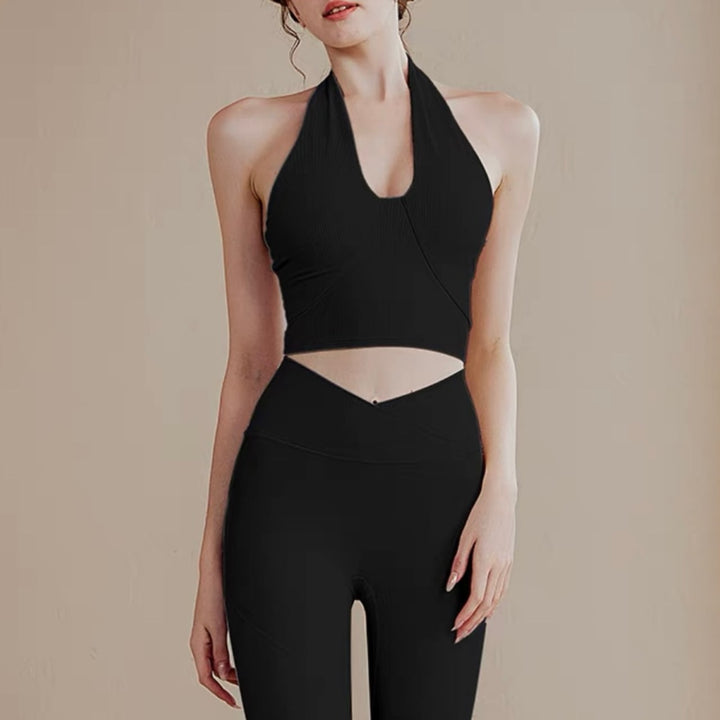 ホルターネックV首ウエア