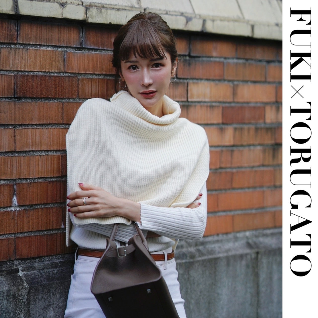 オフホワイト即日発送】ケープリブニット – TORUGATO