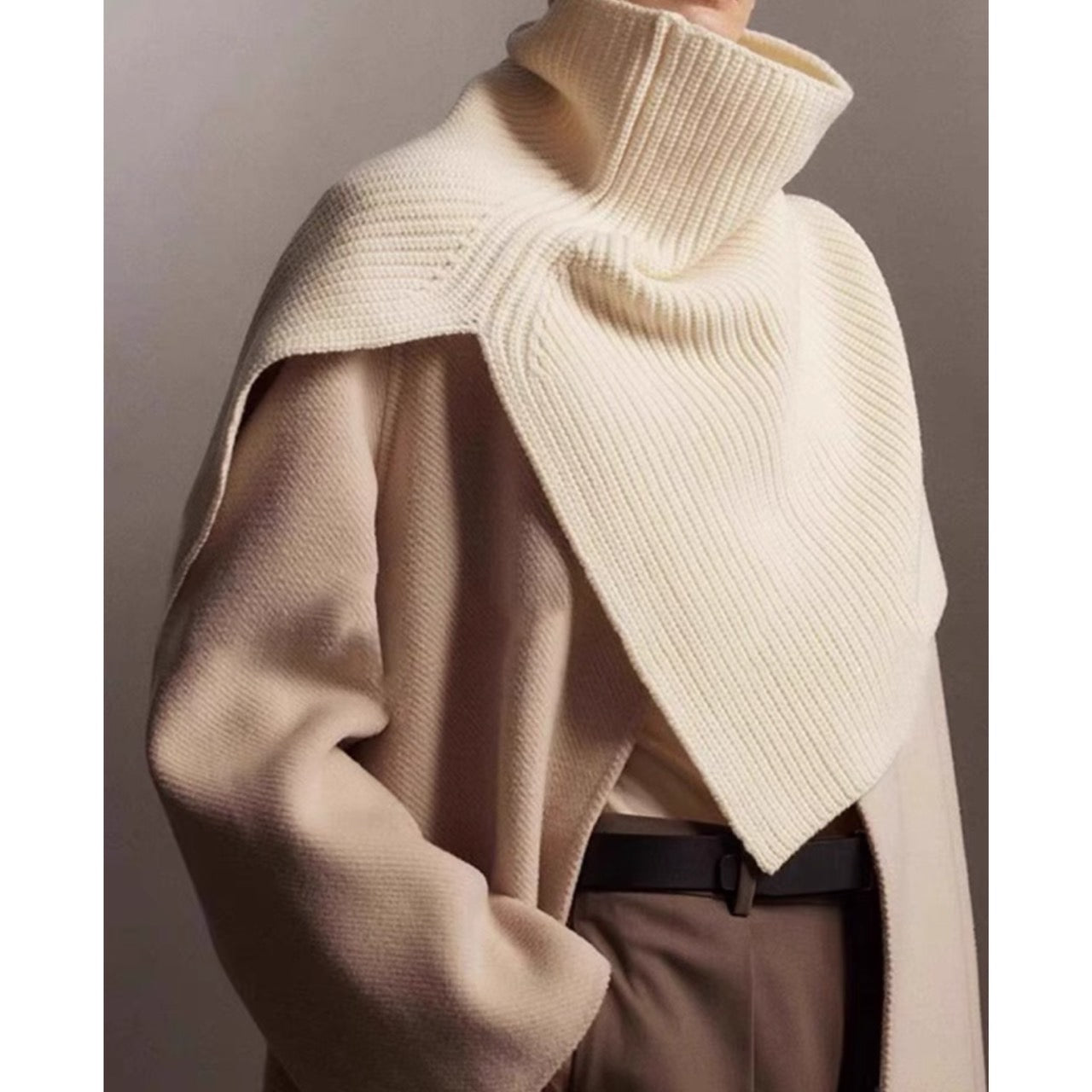 即日発送】ケープリブニット – TORUGATO