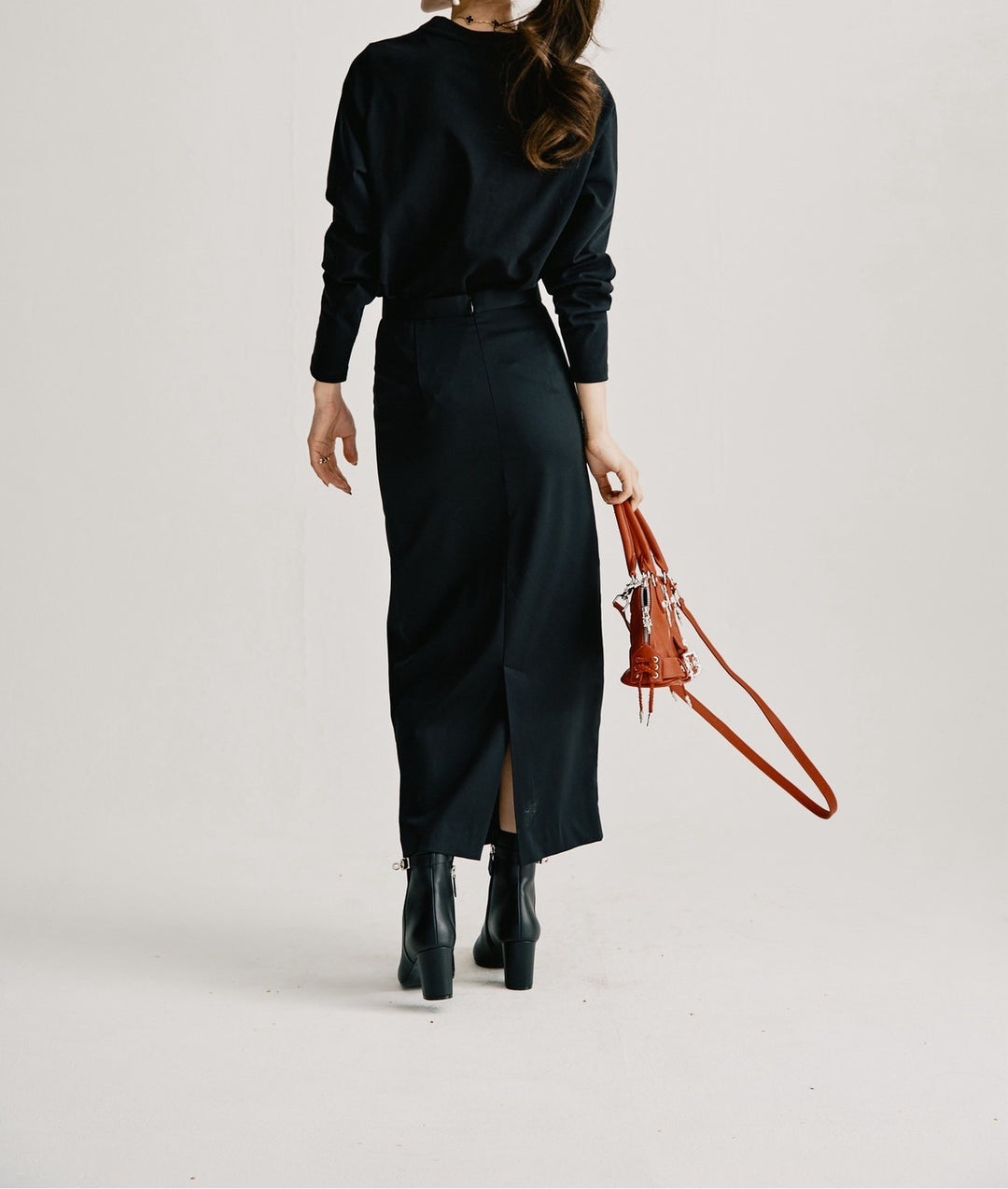 【即日発送】Multi-ribbonskirt