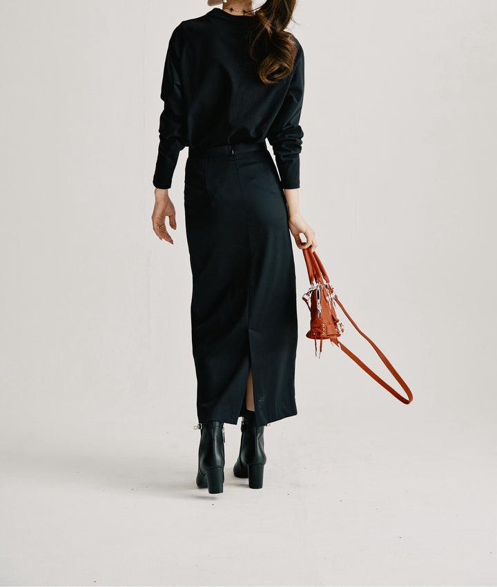 【即日発送】Multi-ribbonskirt