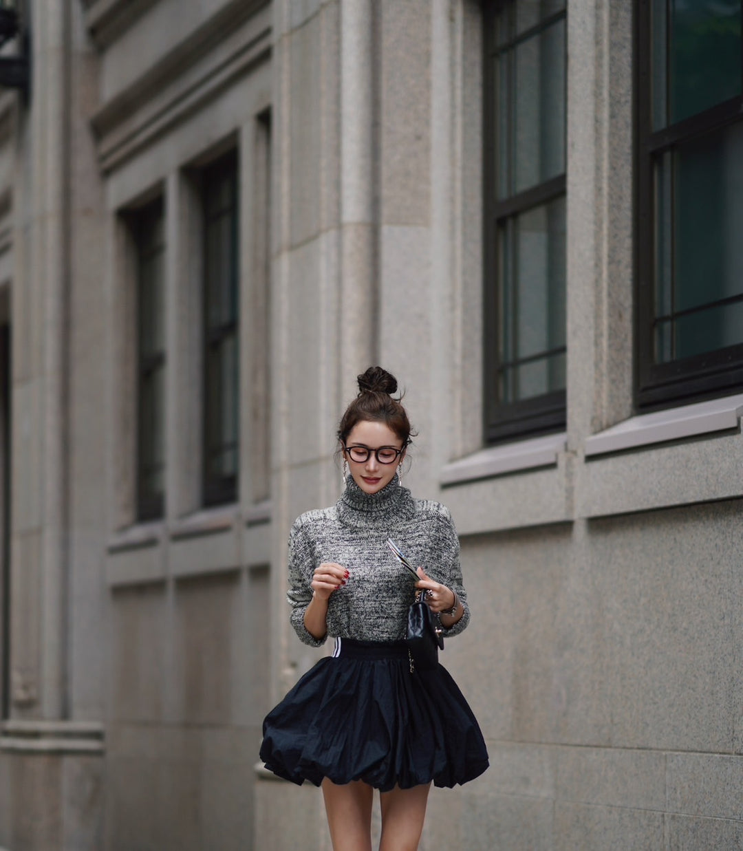 【即日発送】Balloon short skirt