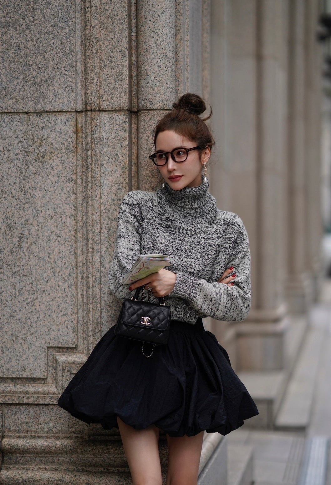 【即日発送】Balloon short skirt