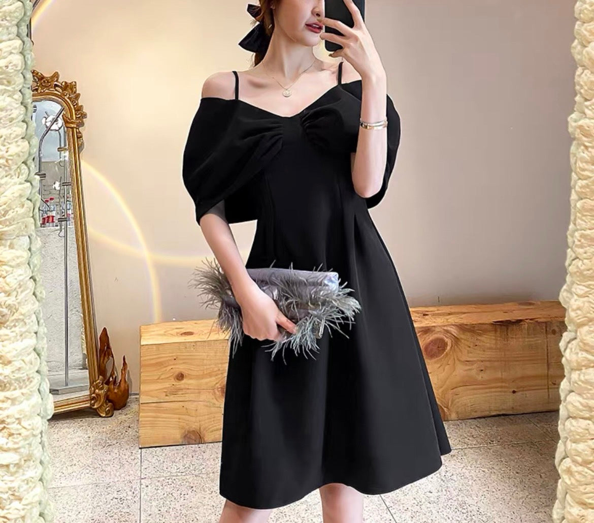 Off shoulder dress dress [Dress up]