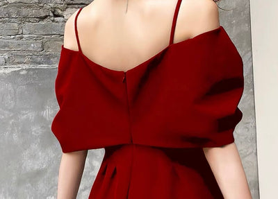 Off shoulder dress dress [Dress up]