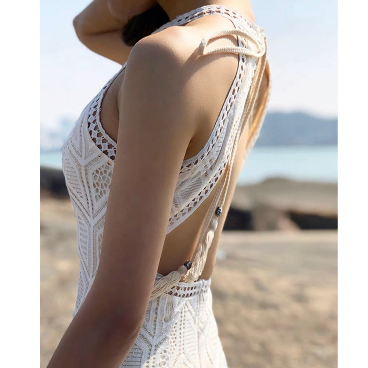 [SM size same day shipping] Summer lace dress