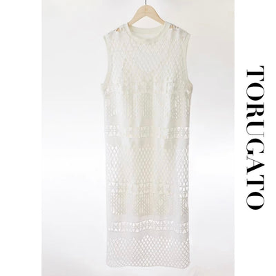 [M size same day shipping] With lace-up dress &amp; camisole